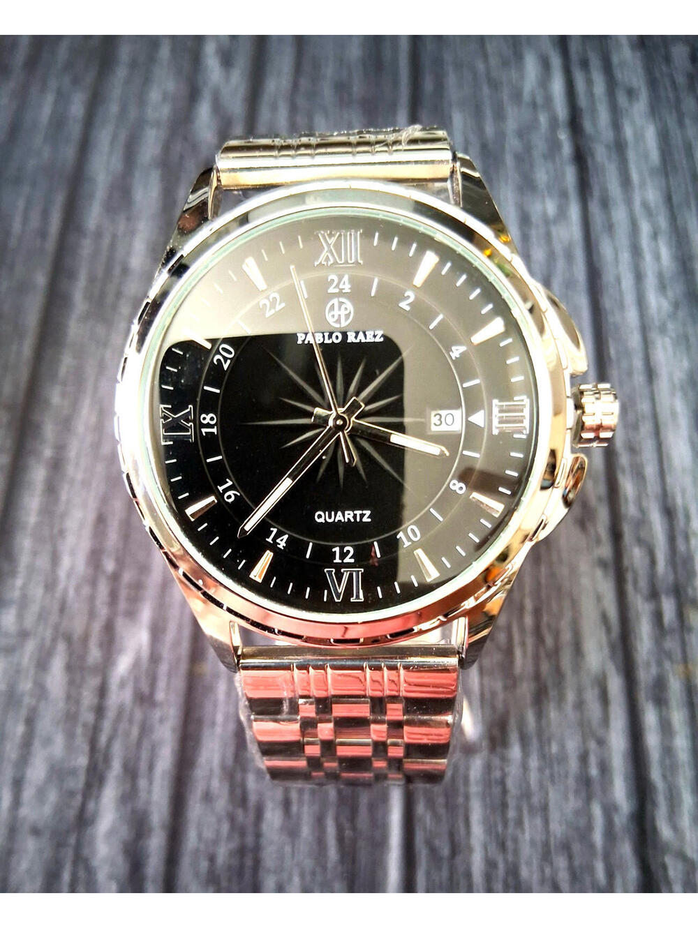 Pablo Raez Swiss Designed Mens Black Explorer Men's Watch‎